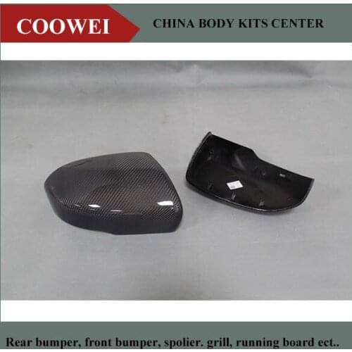 Replacement Style For Land Rover Range Rover Evoque carbon fiber mirror caps Auto Side Mirror Cover 2012 2013