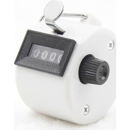 Golf Training Aids Colorful Digital Chrome Hand Tally Clicker/Counter 4 Digit Number Clicker Golf Sports Entertainment