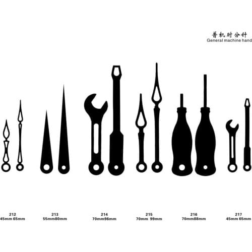 Zero Quartz Gold Clock Movement Mechanism Hands DIY Repair Replacement Dropshipping June