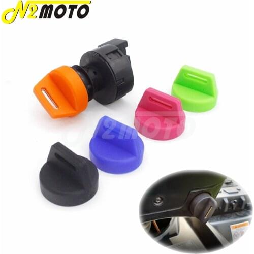 1pcs ATV Ignition Key Cover Keyswitch Rubber Protector For Polaris Sportsman RZR XP1000 900 800 570 Trail Boss Magnum 2000-2017