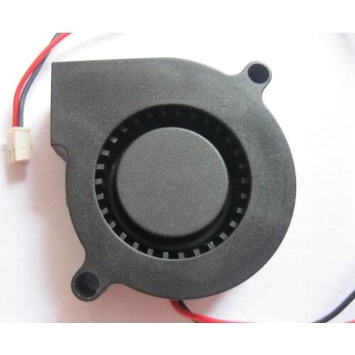 8 Pcs Brushless DC Cooling Blower Fan 5015B 24V 0.1-0.12A 50x50x15mm