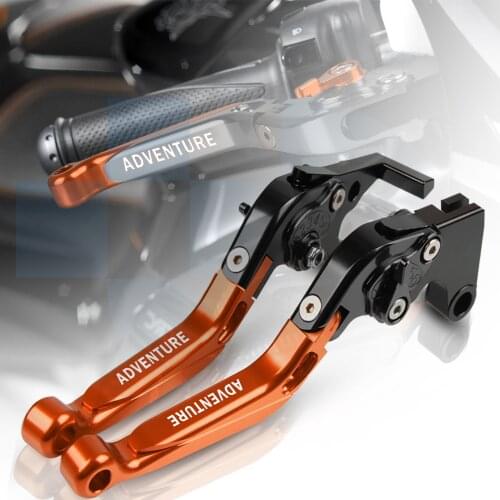 For 790 ADVENTURE 790ADVENTURE R Motorcycle Aluminum Brake Clutch Lever Handlebar Handle Grips Ends 2017 2018 2019-2020