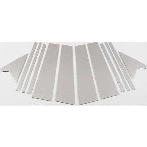 For Volkswagen Teramont 2017 High-quality stainless steel Car styling stainless steel Strips Car Window Trim Decoration