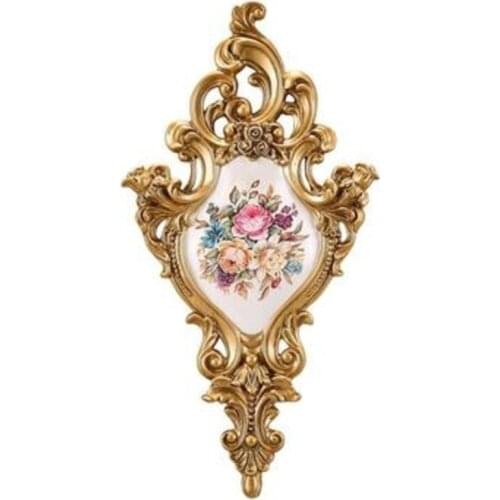 European Resin Wall Murals Crafts Wall Hanging Ornaments Decoration Home Diningroom Porch Sofa Wall Background Accessories Art