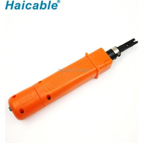 Punch Down Tool HT-3140 Cabinet rj45 Network Punch Down Impact Tool there is more than 12 blade for the choice