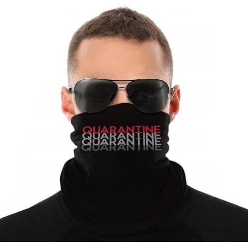 Quarantine Scarves Neck Face Mask Men Women Halloween mask Tube Mask Neck Bandanas Versatility Headwear Biking Hiking