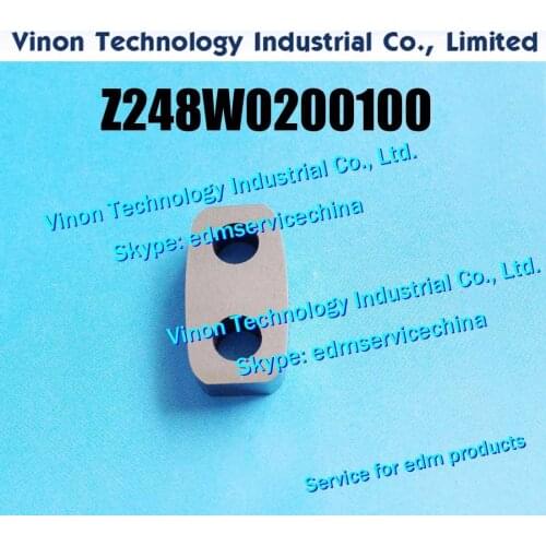 Z248W0200100 Power Feed Contact MA005 4x10x19mm Upper&Lower, Z248W0/200100, 23.06.022, Z248W0207830 for Makino U32.U32K.U53.U53K