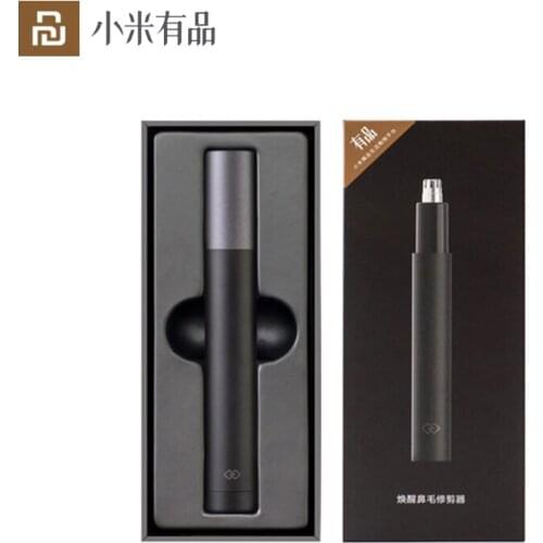 Youpin Mini Nose Hair Trimmer HN1 Blade Body Wash Portable Minimalist Design Safe Trim Nose Hair For Family Daily Use