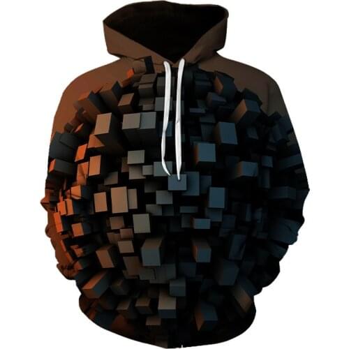 Mens sports Sweater 2021 Autumn Hooded Personalized Sweatshirt 3D Digital Printed Casual Mens Womens Street Fashion Sweatshirt