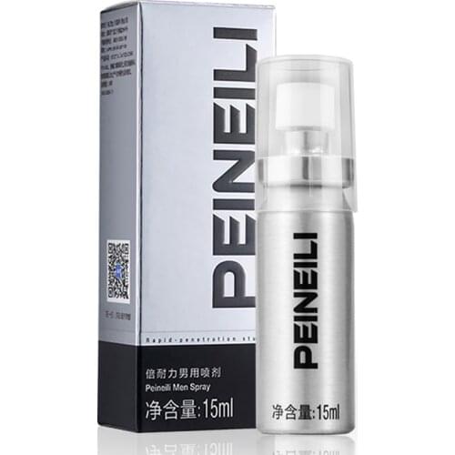 Peineili Sex Delay Spray for Men Male External Use Anti Premature Ejaculation Prolong 60Minutes Penis Enlargment Erection Spray