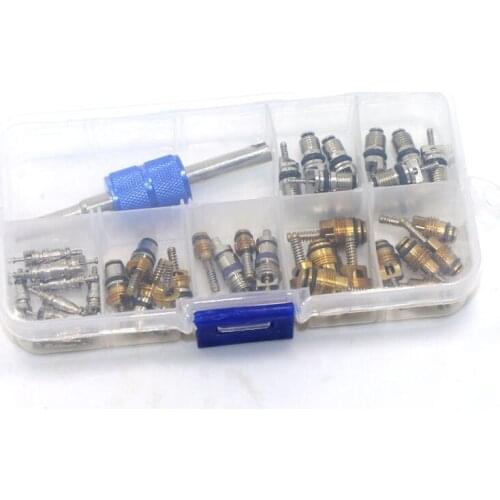 High Quality 1 Set R12 R134A Auto Car Air Conditioning A/C Tire Valve Stem Core Remover Tool Kit New