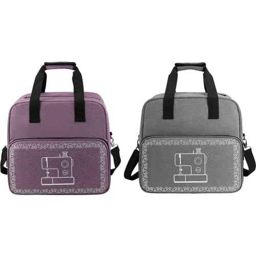 New Mini Sewing Machine Handbags Crochet Kit Woolen Yarn Storage Bucket Bags Dustproof Durable Travel Home Organizer Bag#38