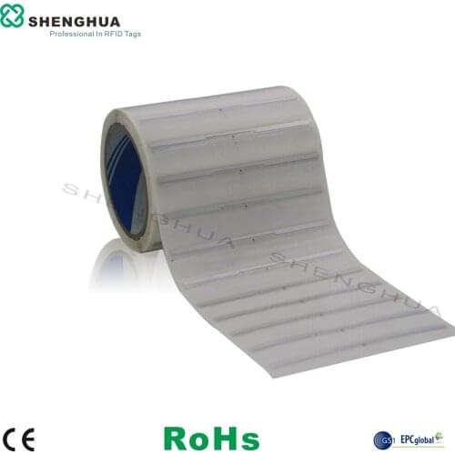 1000pcs UHF RFID Passive Library Label For Auto-sorting DOCUMENTS BOOK FILE System 99*7mm Alien H3 915MHZ