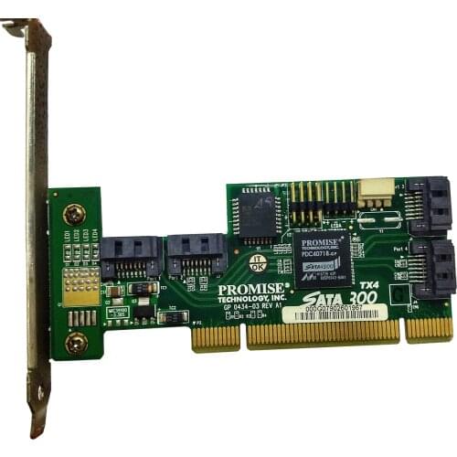 SATA 300 TX4 300 Promise PCI 32-bit 4-port expansion accelerator card