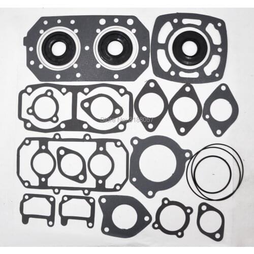 New Watercraft Complete Gasket Kit w/ Oil Seals Fit for Kawasaki JS 550 611103