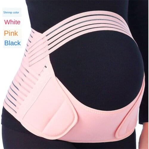 Prenatal adjustable waist belt to relieve lumbar support belt Breathable support belt for pregnant women