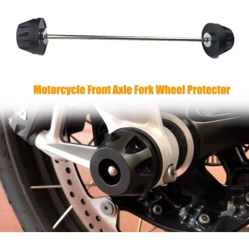 Motorcycle Front Axle Fork Wheel Protector Crash Slider Pad For BMW K1600GT K1600 GTL K1200GT K1200R K1200S K1200 sport K1300GT