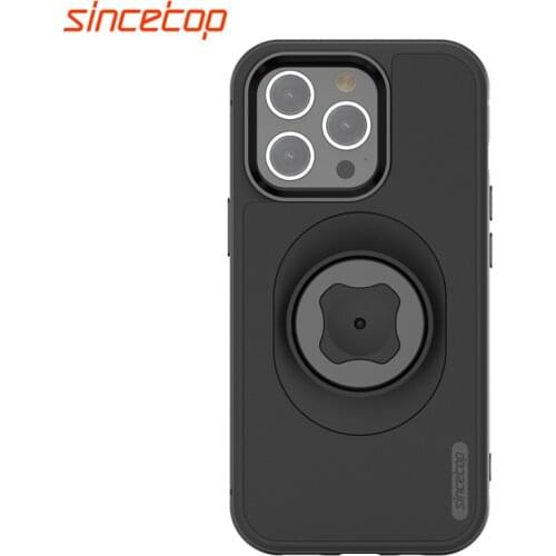 Waist Belt Clip Bicycle Phone Holder with Quick Mount Case for iphone 11 pro XsMax 8 Plus 7 6 6s 5s SE Bike Mount Black