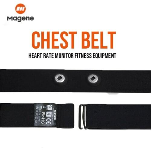 Magene H64 Mover Heart Rate Monitor Chest Strap Bluetooth 4.0 ANT Fitness Equipment Compatible Belt GARMIN Bryton Sports Belt