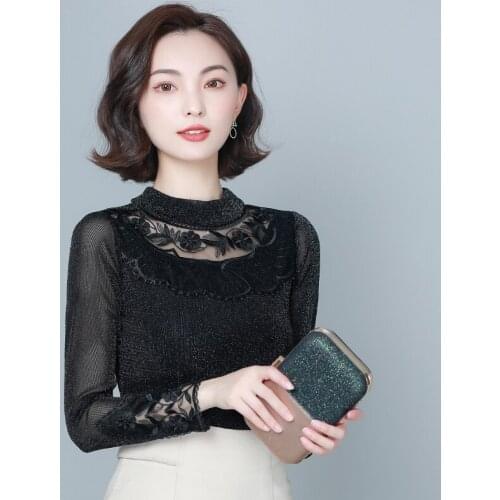 Блузки с воротником стойка Stinlicher China At AliExpress