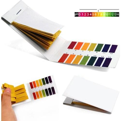 80 Strips PH Test Strips PH Meter Controller 1-14st Indicator Litmus Paper Water Soilsting Kit Acid And Alkali Safety Test Paper