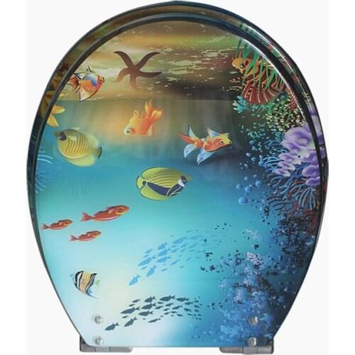 Various styles European style fashion Universal buffer Resin toilet seat lid,Slow-Close Thicken Toilet Seats cover