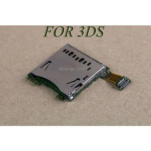 10pcs For 3DS SD Card Slot Adapter Connector Socket Plug For N3DS/Nintendo Original Console Game Repair Replacement