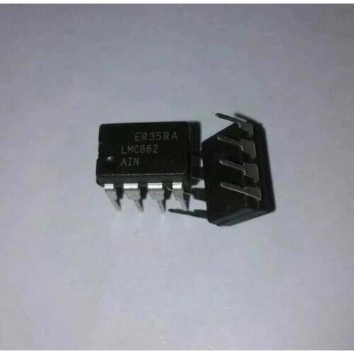10pcs/lot LMC662AIN LMC662CN LMC662 DIP-8 In Stock