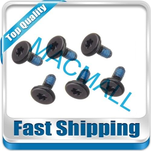 6PCS/Set New For Macbook Air 13.3'' 11.6'' A1369 A1466 A1370 A1465 Logicboard Screws Motherboard Screws