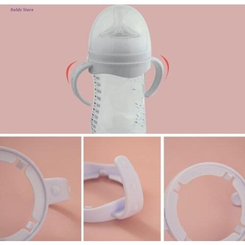Baby Accessories Hand Shank For Feeder Bottle Grip Handle For Avent Natural Wide Mouth PP Glass Baby Feeding Bottles