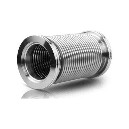 KF-16 Flexible Hose Stainless steel 500mm vacuum corrugated pipe tube