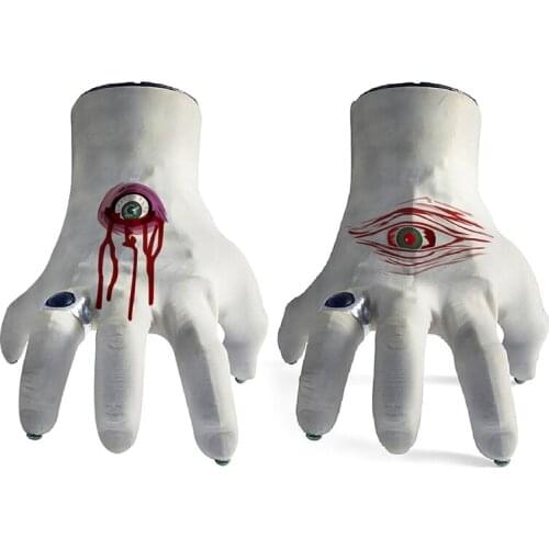 Trick Toys Halloween Death Claw Adults with Bleeding Eye Relieve Stress Supplies Plastic Toy with Fine Material