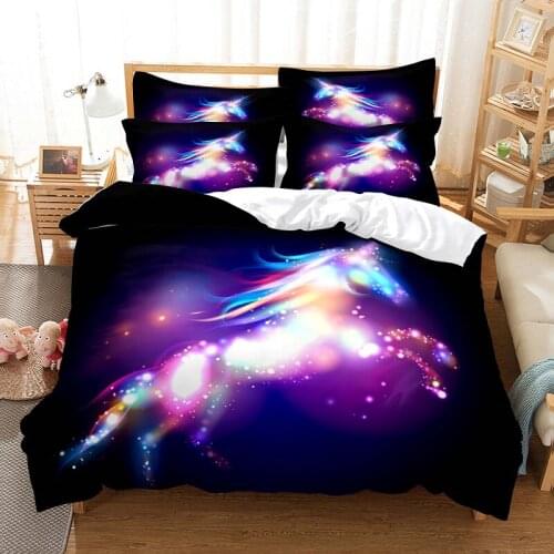 Bedding set duvet cover set 3d bedding digital printing bed linen queen size bedding set fashion design
