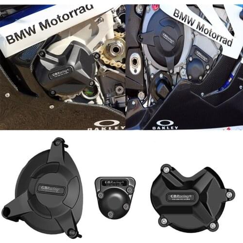 For BMW S1000RR & S1000R 2009 - 2016 ALTERNATOR COVER CLUTCH COVER ENGINE PROTECTION PULSE COVER ENGINE COVER SET