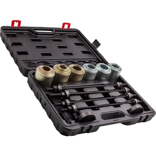 26x Universal Press and Pull Sleeve Kit Bush Bearing Removal Insertion Tool Set