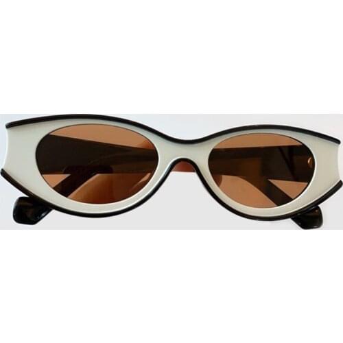 Oval Sunglasses Women 2020 Luxury Brand Flat Top colorful Frame Fashion Sun Glasses Vintage Men Gafas