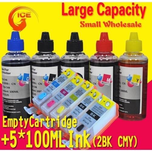 PGI-425 For Canon PIXMA IX6540 MG5140 MG5240 MG5340 MX884 MX894 MX714 IP4840 IP4940 Printer Ink Cartridges Refillable PGI425