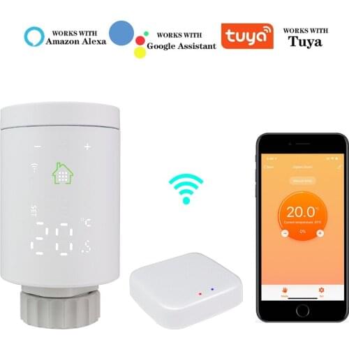 Wifi Thermostat Radiator Electric Floor Heating Temperature Controller App Remote Control Works with Tuya Alexa