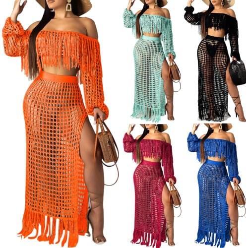 YJSFG HOUSE Summer Knitted Dresses