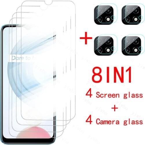 Realmi c21 glass camera lens protector for oppo realme c21 protective glass on relme c21 c 21 realmec21 phone film cover 6.5