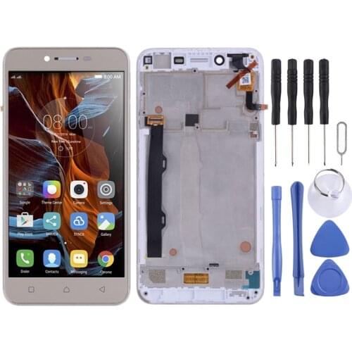 LCD Screen and Digitizer Full Assembly with Frame for Lenovo Vibe K5 Plus A6020A46 A6020l36 A6020l37