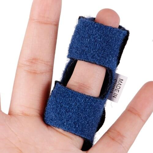 1Pcs Pain Relief Aluminium Finger Splint Fracture Protection Brace Corrector Support With Adjustable Tape Bandage