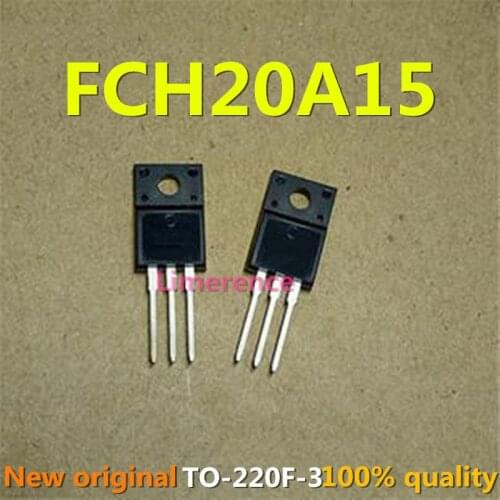 100% nuevo 50 unids/lote original diode FCH20A15 150V 20A TO-220F Transistor