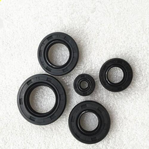 5Pcs Motorcycle Full Complete Engine Oil Seal Rubber For For Yamaha YB100 YB 100