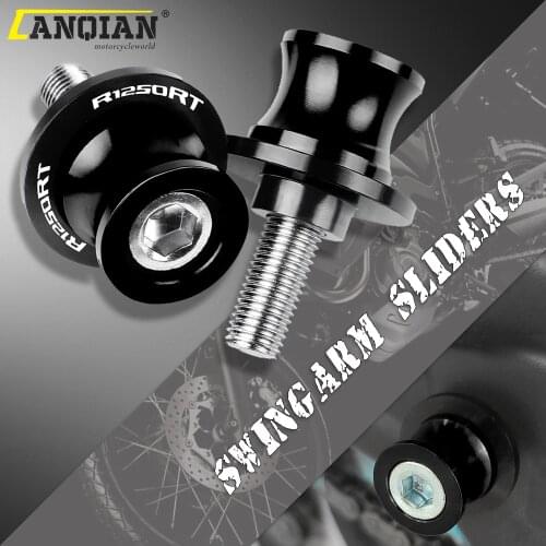 8MM Motorcycle Accessories CNC Aluminum Swingarm Spools Slider Stand Screws For BMW R1250RT R1250 RT R 1250 RT 1250RT 2019-2020