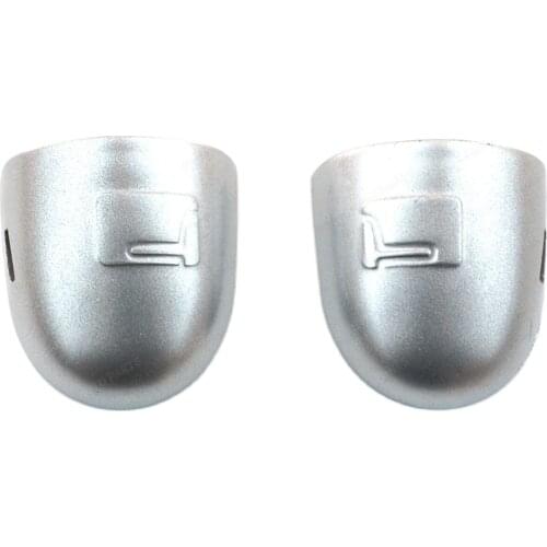 Free Shipping 2 Pieces Silver Color Door Handle Key Hole Cover Cap LEFT RiGHT 8200036411 For Megane Clio Laguna Scenic Twingo