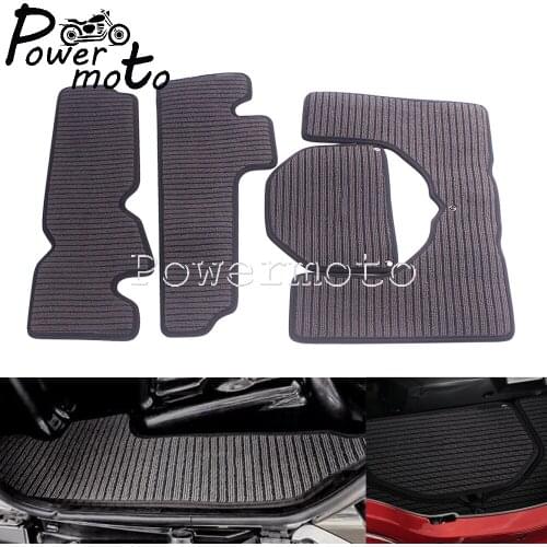 Black Motorcycle Rear Trunk Storage Pad Case For Honda Gold Wing GL1800 With CD Changer 2001-2010 08P11-MCA-100H