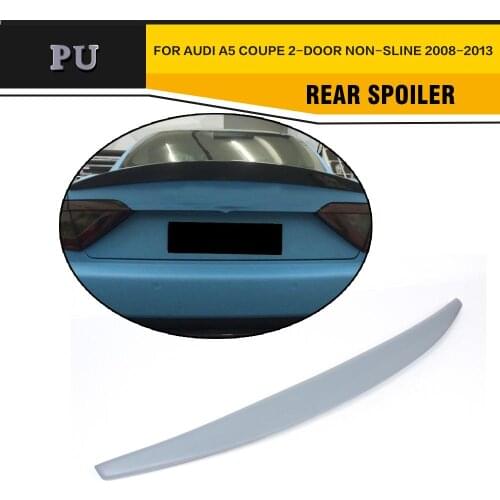 For A5 S5 gloss black Rear Spoiler Wing for Audi S5 2Door 2008~2015