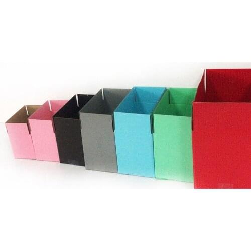 5pcs 10pcs Custom Black Corrugated shipping boxes Packaging box with logo mailer box packaging Clothing hair gift box