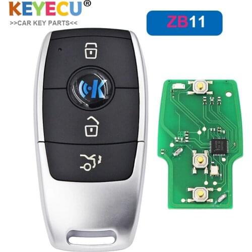 KEYECU KEYDIY ZB11 ZB Series Smart Universal KD Remote Control Car Key - 4 Buttons - for KD-X2 / KD900 / Mini KD Key Tool